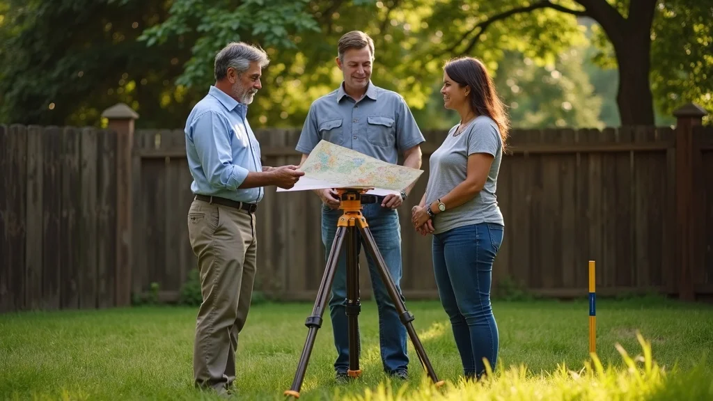 Lakeville neighbors resolving property line dispute with help of professional land surveyor and boundary survey cost transparency