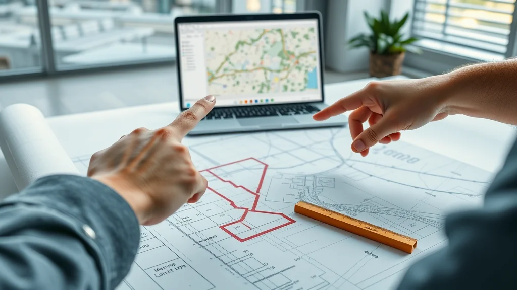 Modern architectural plan with site survey overlay, explaining existing condition survey Massachusetts cost